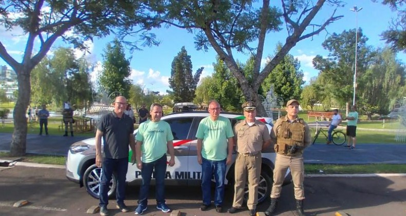 Pinhalzinho: Polícia Militar recebe nova viatura