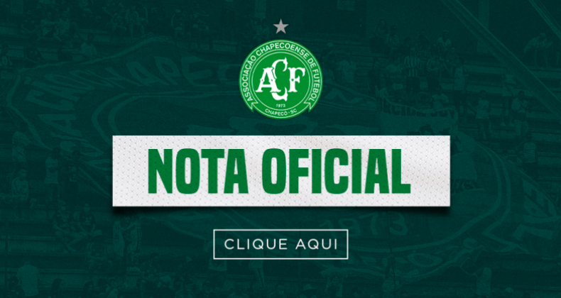 Chapecoense emite nota sobre a Operação 4 Linhas