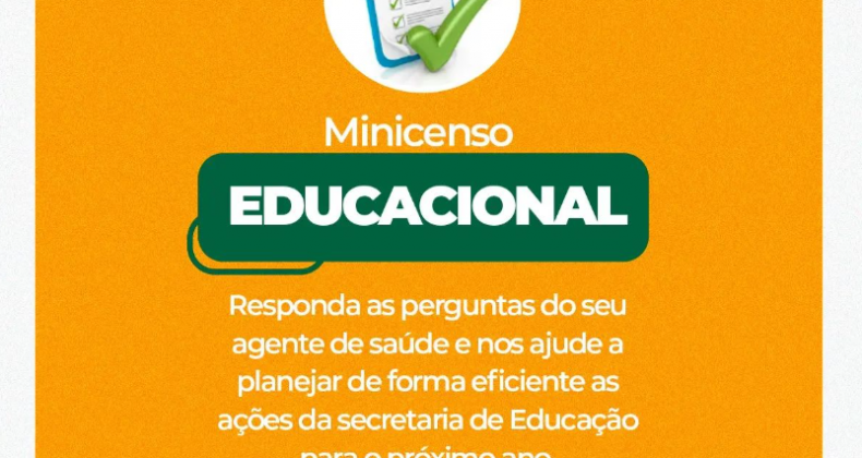 Nova Erechim realiza minicenso Educacional