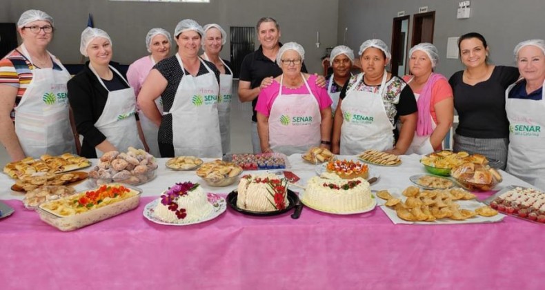 Curso de Confeitaria é realizado em Nova Erechim