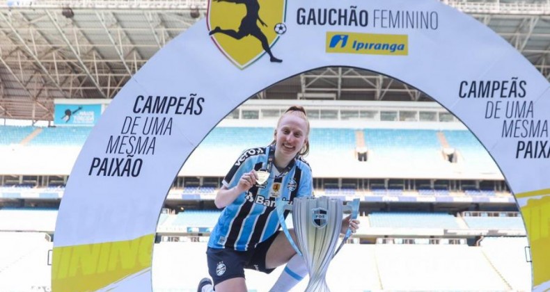 Pinhalense é campeã gaúcha pelo Grêmio